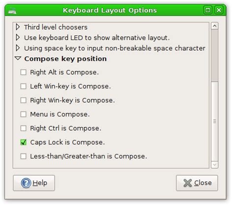 Compose Key Ubuntu 的图像结果