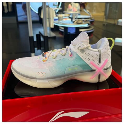 LiNing Way of Wade Shadow 6 “Fantasy” Basketball Shoes White/Green/Pink ...