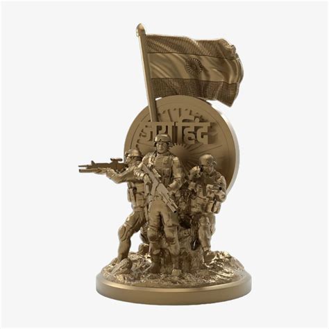 Buy Indian Army Strike Antique Bronze Statue | Premium Military ...