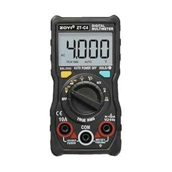 Electronic Spices ZT-C4 4000 Counts Mini Digital Multimeter with ...