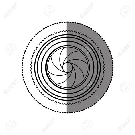 Camera Lens Drawing 的图像结果