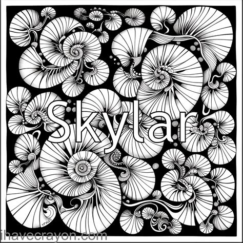 Free Printable PDF Skylar Coloring Pages Download Now! – I have crayon