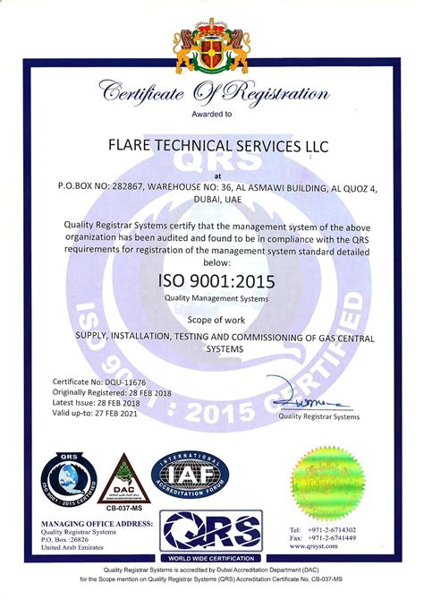 Flare Technical Services LLC-FLARE TECHNICAL SERVICES LLC - Lpg ...