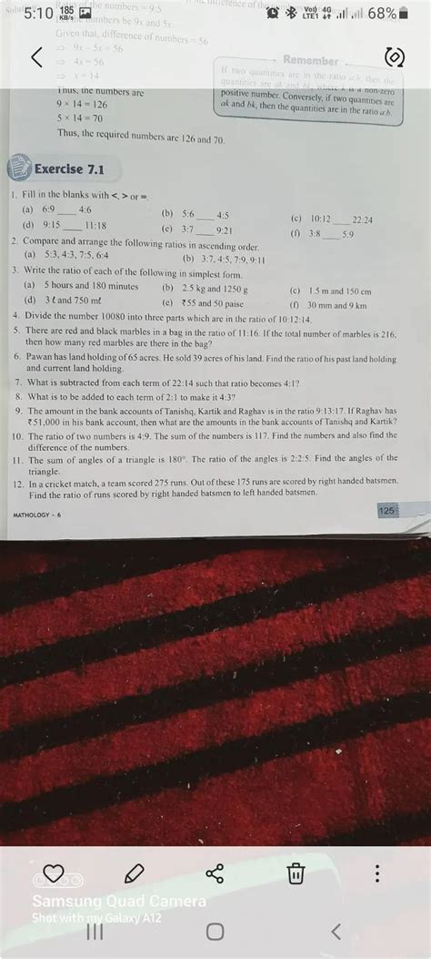 there are red and black marbles in the bag in ratio of 11 and 16.if the ...