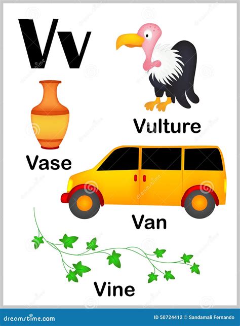 Alphabet letter V pictures stock vector. Illustration of alphabet ...