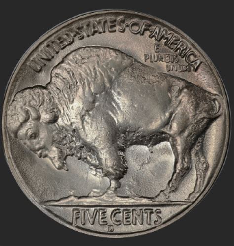 1937-D NGC MS66 Three Legged 3 Legs Buffalo Nickel 5C | eBay