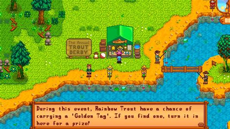 Stardew Valley: Trout Derby Festival guide