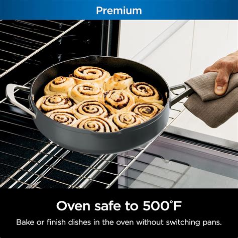 Ninja Foodi NeverStick 4 Quart Pan with Lid, Strainer, & Spatula Review ...