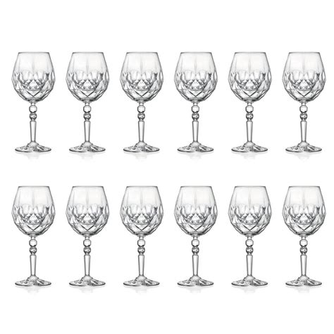 Aperitif Glass Service in Italian Ecological Crystal