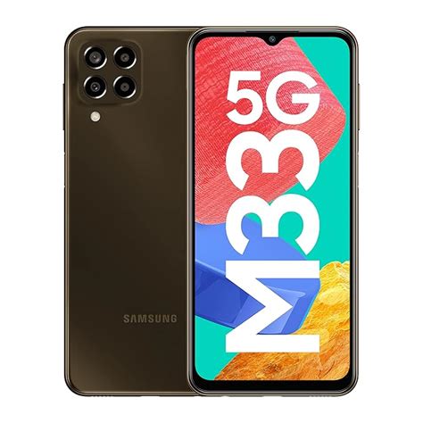 Samsung Galaxy M33 5G (Emerald Brown, 6GB, 128GB Storage) | 6000mAh ...