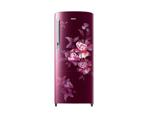 Buy 183L Single Door Fridge - Red RR20C2724HN | Samsung India