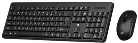 HP KM200 Wireless Standard Desktop Keyboard Compatible with Desktop ...