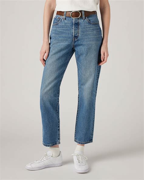 501® Crop Jeans - Blue | Levi's® GB