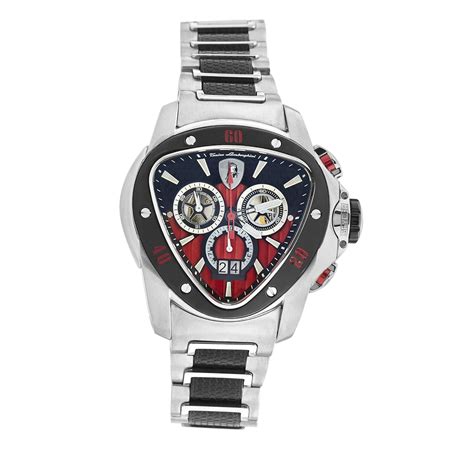 Tonino Lamborghini Spyder Analog Black dial Men's Chronograph Watch ...