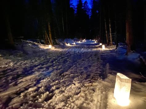 Mid Winter Candlelight Snowshoe/Hike, 7543 Squirrel Hill Rd, Minocqua ...