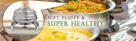 Buy Malabar Trading Company Stainless Steel Round Chafing Dish with Lid ...