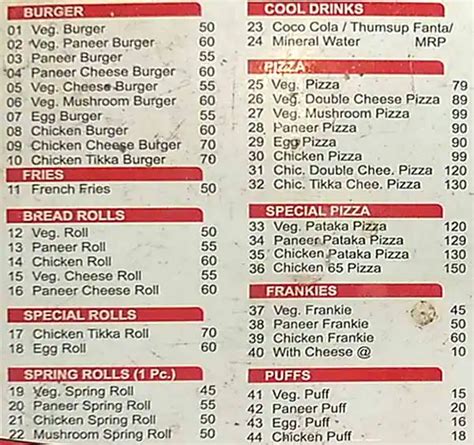 Menu at BAKE DELIGHT BAKER, Hyderabad, CCMW+GQ6