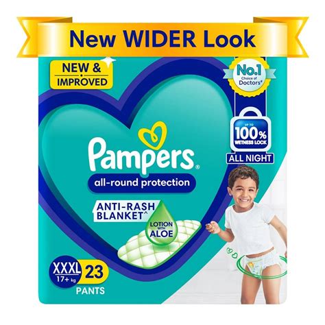 Pampers All round Protection Pants Style Baby Diapers, XXXL, 23 Count ...