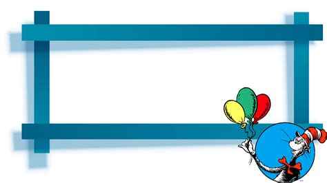 Dr Seuss Slides Template - Printable Word Searches