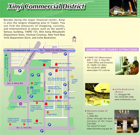 Xinyi District Map - Taipei - Ontheworldmap.com