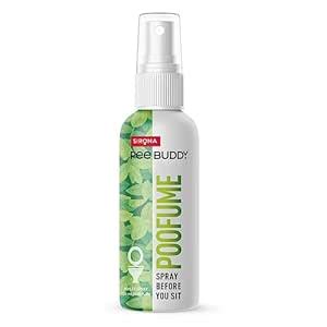 PEE BUDDY PooFume Toilet Seat Sanitizer Spray – 120 ml - Mint | Spray ...