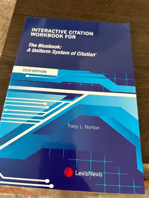 Interactive Citation Workbook for The Bluebook: A Uniform System of ...