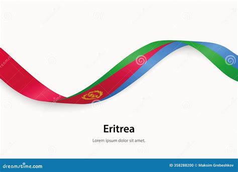 Eritrea Flag Vector Graphic. Rectangle Eritrean Flag Illustration ...