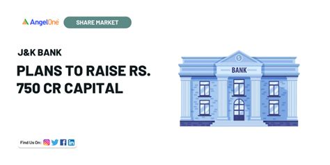 J&K Bank Plans To Raise Rs. 750 Cr Capital; Stocks Rallied 1.65%