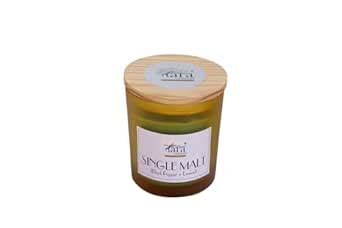Tara Scented Candle-Spirit of India-Single Malt Black Pepper + Lemon ...