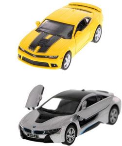 Kinsmart Chevrolet Camaro and BMW i8 - Chevrolet Camaro and BMW i8 ...