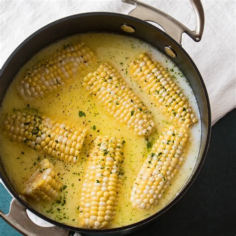 Milk Butter Boiled Corn on the Cob | Bake It With Love