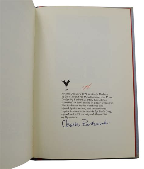 Post Office | Charles Bukowski | First Edition