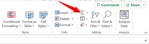 Automatically Sum a Column in Excel Using VBA 的图像结果