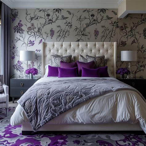 Purple And Gray Room Ideas