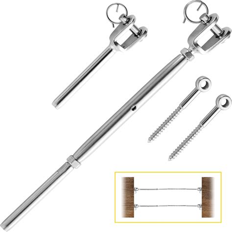 Happybuy Stainless Steel Cable Railing Kit for Decks - India | Ubuy