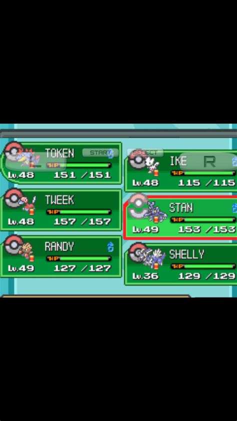 About to take on the elite 4 in my soul silver randomizer wish me luck ...