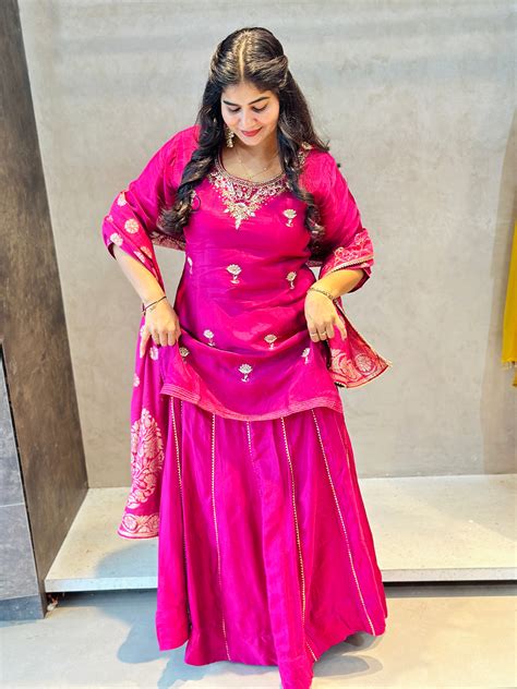 TRADITIONAL HANDWORK SKIRT SET – SEEMA & SUMAN