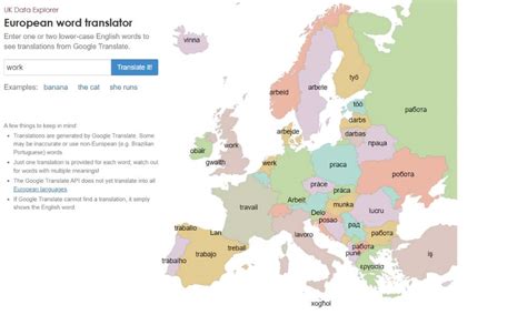 Europe Language Map 的图像结果
