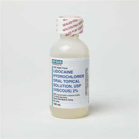 Lidocaine Hydrochloride Oral Topical Solution, USP, 60% OFF