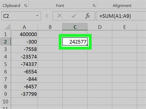 How to make a formula in excel to subtract - sinvsa
