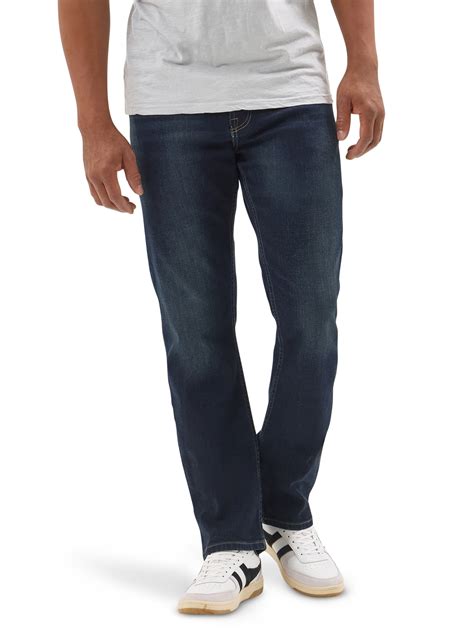Wrangler men's Straight Fit Jean - Straight Fit Stretch Denim - Walmart.com