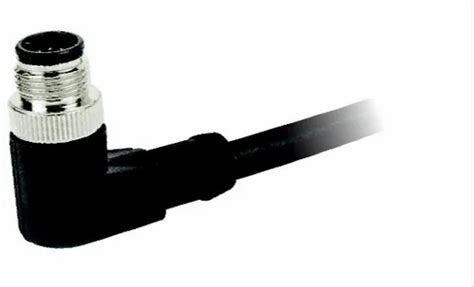 M12 Connector & Cable - M12 4Pin Female Panel Mount Connector ...