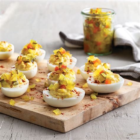 Deviled Egg Recipe With Dry Mustard And Relish | Deporecipe.co