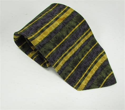 Cambridge Classics Men Striped Multicolor Silk Dress Necktie 56" x 4 ...