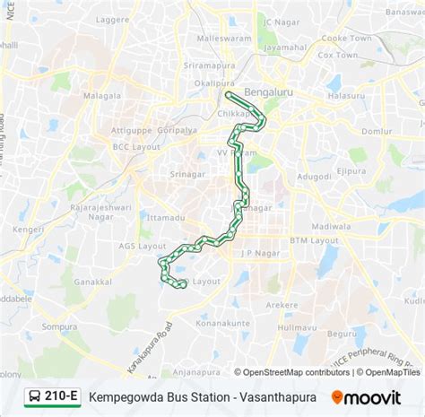 210E Route: Schedules, Stops & Maps - Kempegowda Bus Station (Updated)
