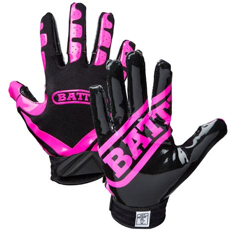 Pink Football Gloves - Youth Baseball Gloves | Football receiver gloves ...