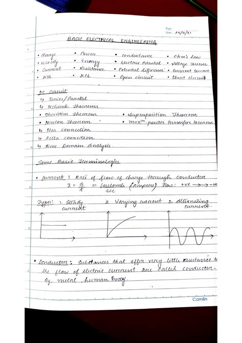 Basic Electrical Engineering Notes 的图像结果