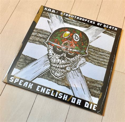 S.O.D. "Speak English Or Die" 2LP (30th Anniversary Edition) Vinyl ...