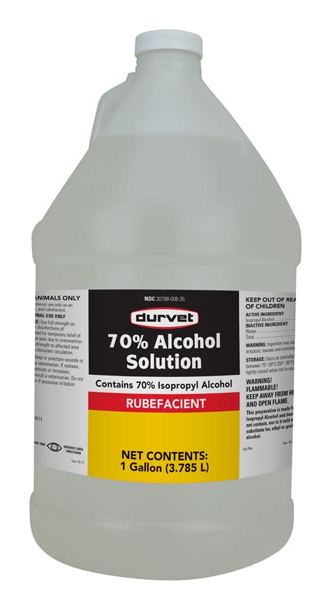 70% Alcohol Solution - Durvet