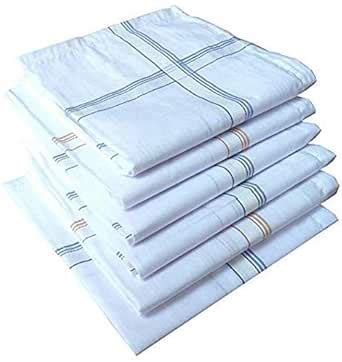 Buy GRH Cotton Handkerchief for MEN (PACK OF 6) at Amazon.in